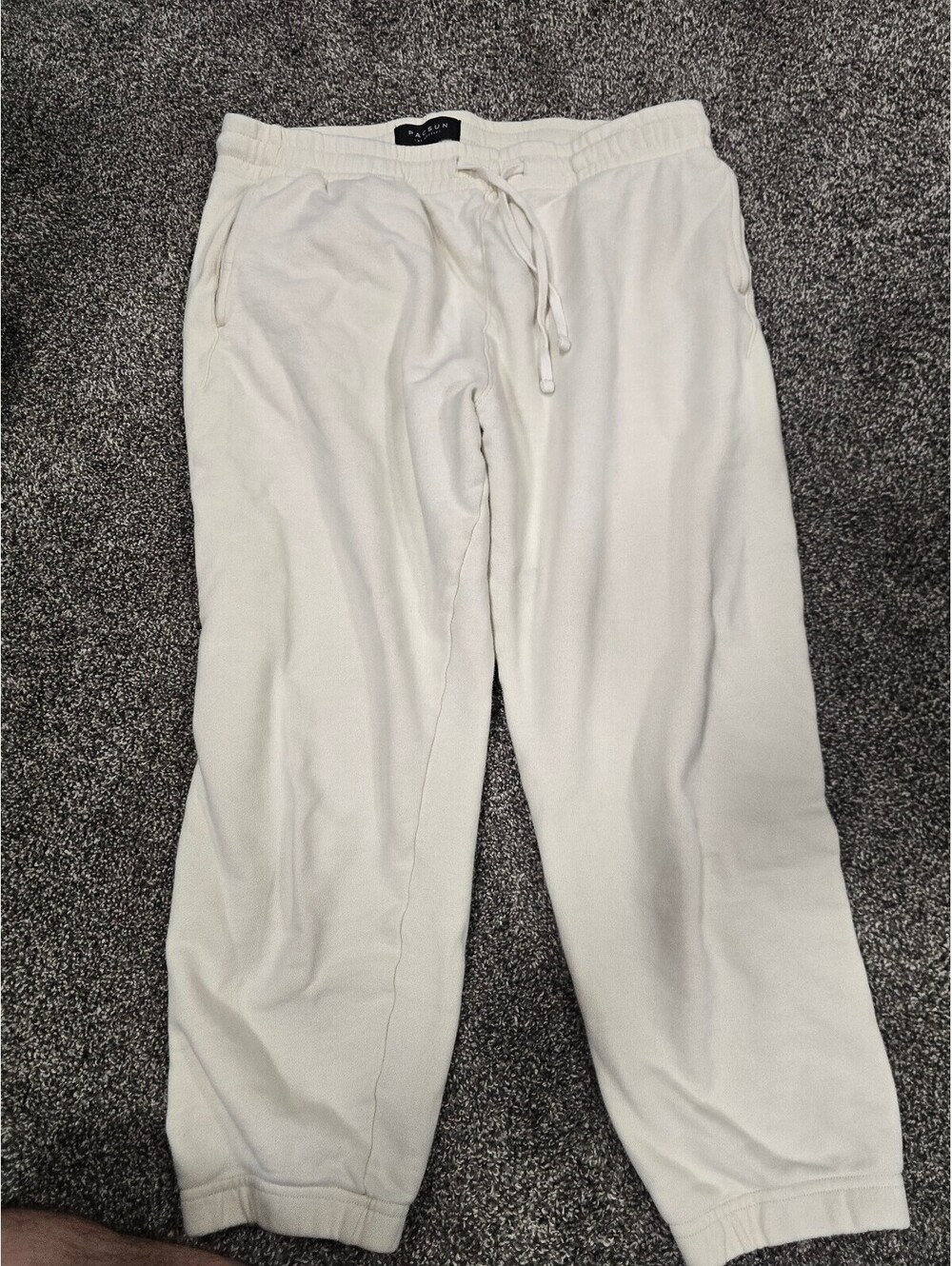 PacSun White Sweatpants Joggers Size Large